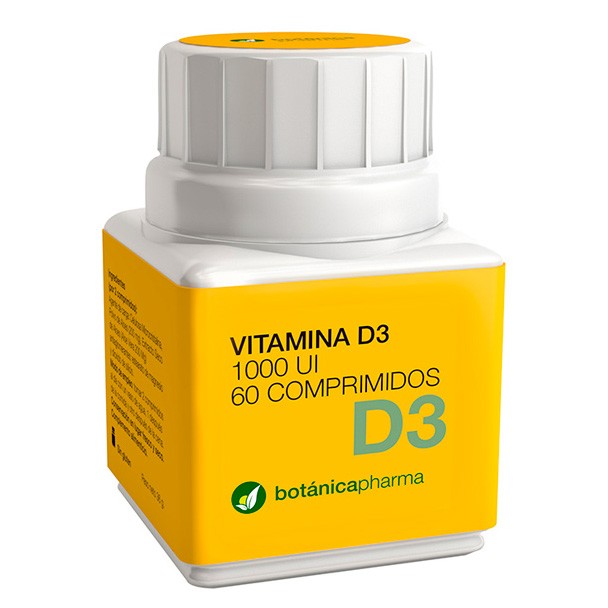 Imagen de BotánicaPharma vitamina d3 1000 ui 60u