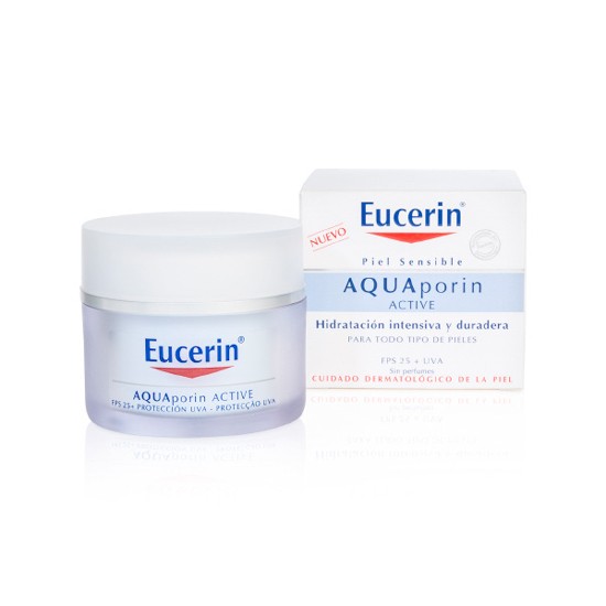 Imagen de Eucerin Aquaporin Active crema hidratante con FPS 25 + UVA ligera 50ml