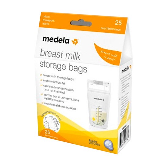 Imagen de Medela bolsas para leche materna 25u