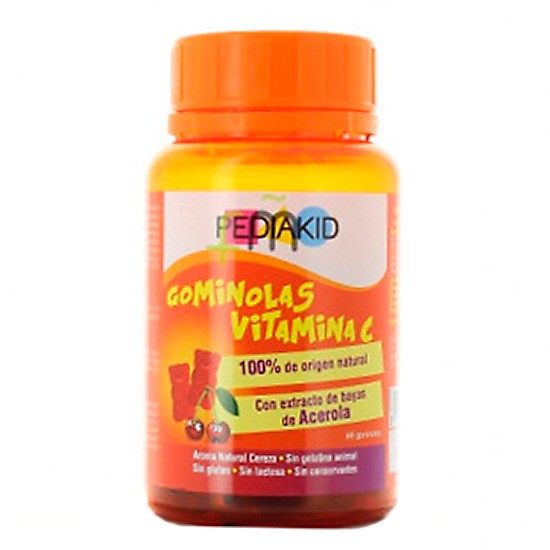 Imagen de Pediakid gominolas vitamina c 60 ositos