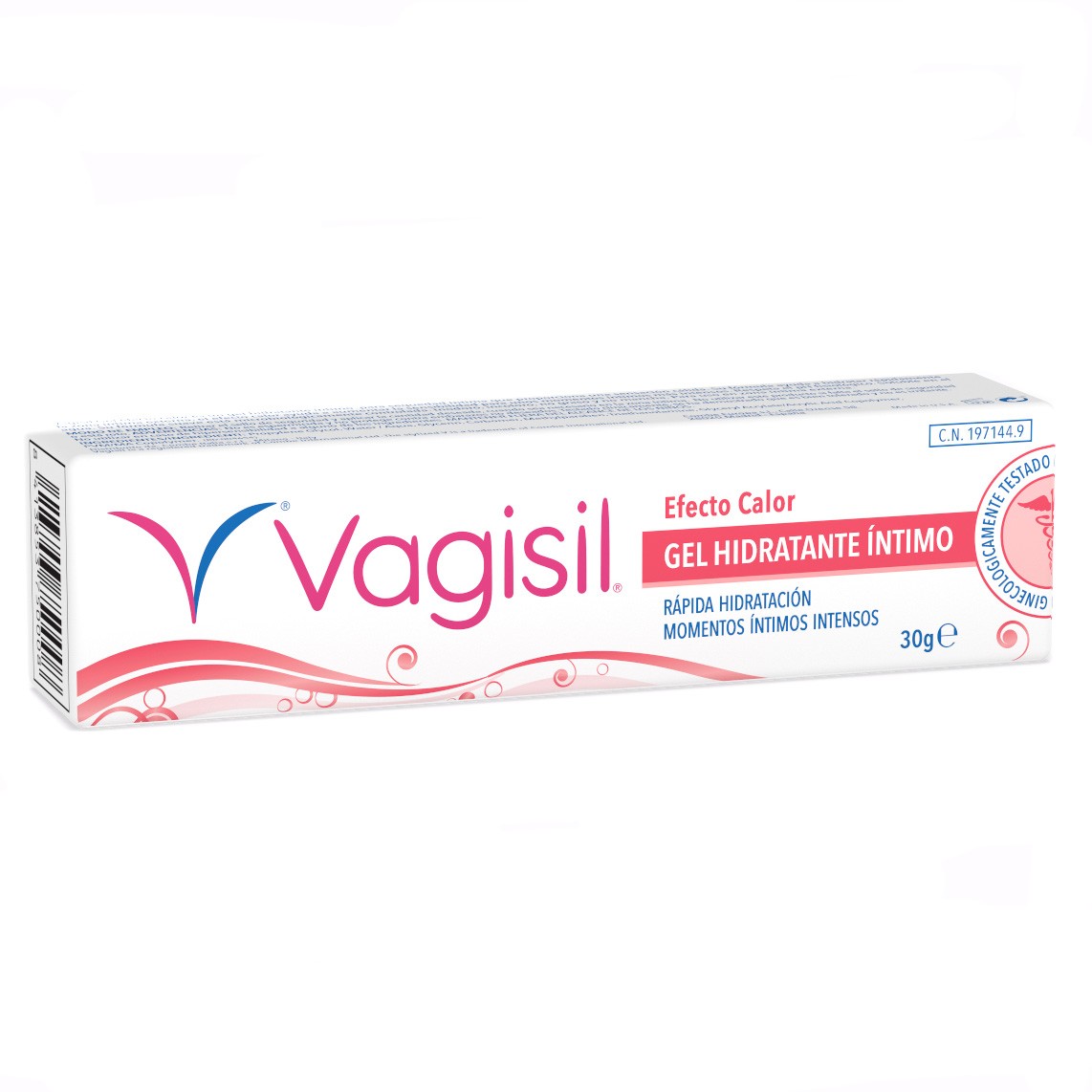 Imagen de Vagisil gel lubricante vaginal efecto calor 30g