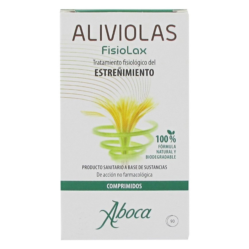Imagen de Aboca aliviolas fisiolax 90 comprimidos