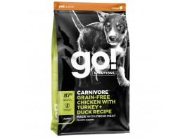 GO! CARNIVORE Grain Free Chicken, Turkey + Duck Puppy Dog 10 kg